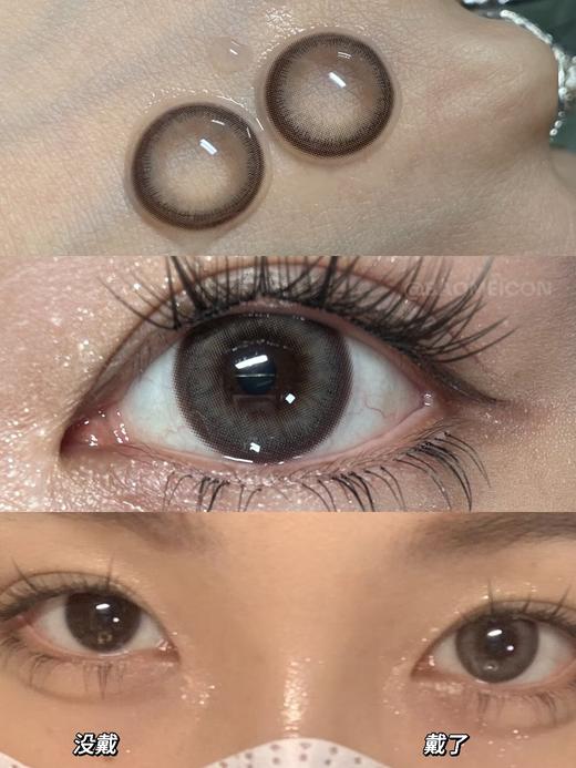 BAOMEICON·年抛  蓝莓紫灰  14.2  <封封同款> 清冷感拉满的丁香淡紫调！橄榄皮天选柔夏妆 | 清冷紫灰微混血，日常戴戴也很高级！韩产0-800度<一副两片> 商品图1