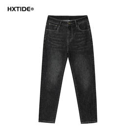 【新品上新】HX 夏季水洗牛仔九分裤修身Y210520002101