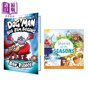 【中商原版】神探狗狗13新品套装 学乐神探狗狗13精装+自然的小故事 季节 英文原版 儿童读物 漫画故事 绘本 进口童书 4-12岁