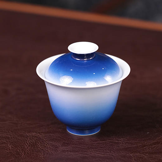 初蓝舍渐变盖碗 商品图1