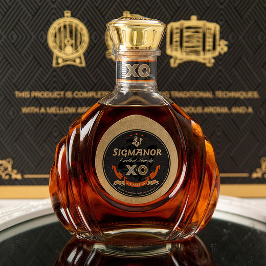 【超值4瓶礼盒装】希格玛洋酒套盒 格兰威士忌/蓝盾威士忌/橙带VSOP/勋爵XO 商品图6