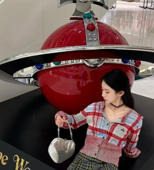 西太后 绝美珍珠蝴蝶结土星项链（XJ） 商品图8