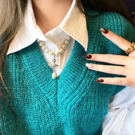 西太后 绝美立体土星水滴珍珠项链（XJ） 商品图11