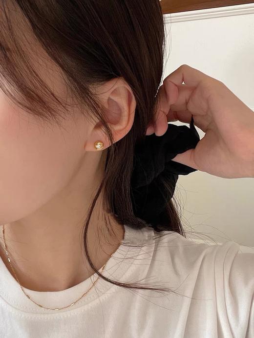 赛琳小钻金粒耳钉（XTY） 商品图2