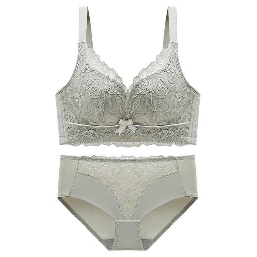 雀说调整型舒适柔软Q弹棉女士无钢圈小胸聚拢内衣文胸 商品图7