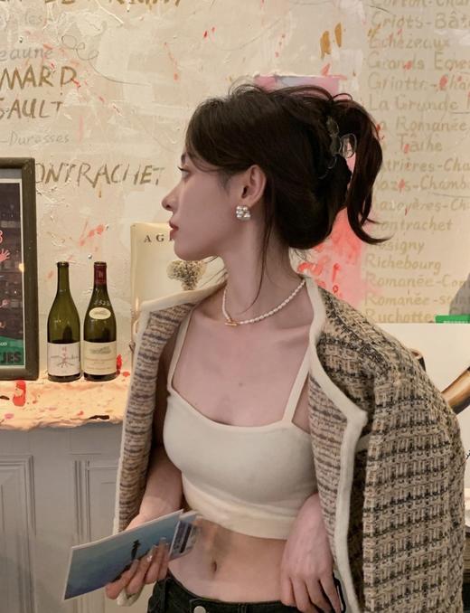 赛琳色珠花耳钉中古款（US*UTY） 商品图3