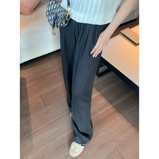 2505506   max 天丝亚麻 两色长裤 商品图4