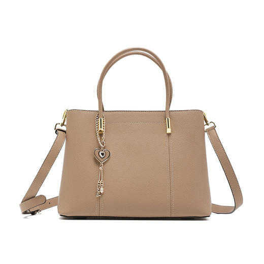 【预售3天】2025新款大容量高级质感手提斜挎包简约托特包ZH201 商品图4