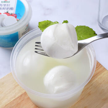 和润马苏里拉 水浸式奶酪球310g*2新鲜原制奶酪（固型物100g*2） /粮油调味 /奶酪黄油 /奶酪/奶酪制品 商品图5