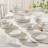 邂逅法式浪漫39.9到手10件套渐变灰现代时光高品质陶瓷餐具系列1350高温烧制质地坚硬厚实渐变银河灰色系瓷质细腻典雅大气基地直邮 商品缩略图1