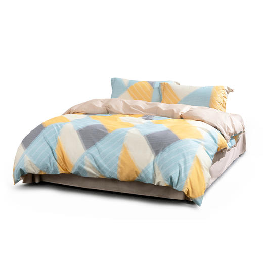 水星家纺 DH时光浅影-S04(抗菌)四件套 商品图1