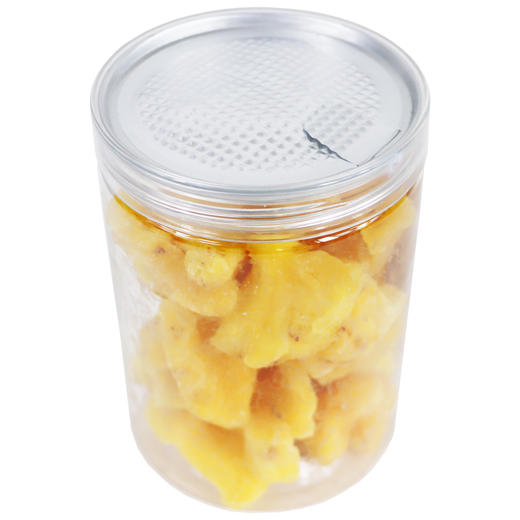 广西河池东兰县阿比该菠萝干250g*2罐 商品图2