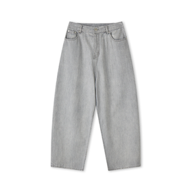 Evistub/E-5XCK490/丹宁水洗弯刀牛仔裤男夏