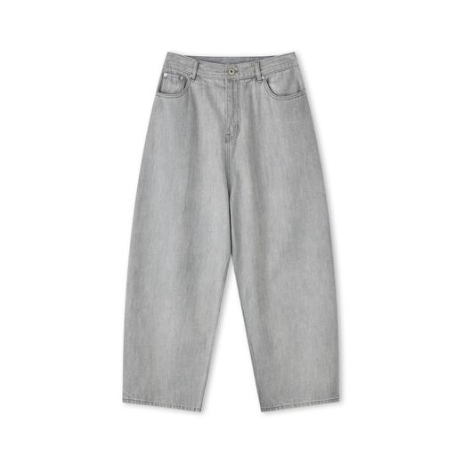 Evistub/E-5XCK490/丹宁水洗弯刀牛仔裤男夏 商品图0