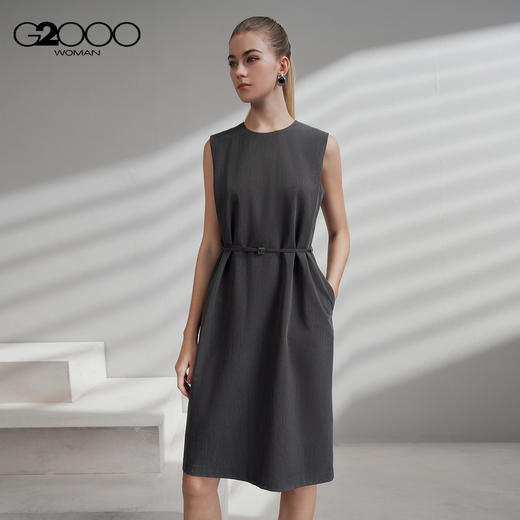 G2000女装SS25【垂感/易打理】休闲百搭半身裙51261662 商品图3