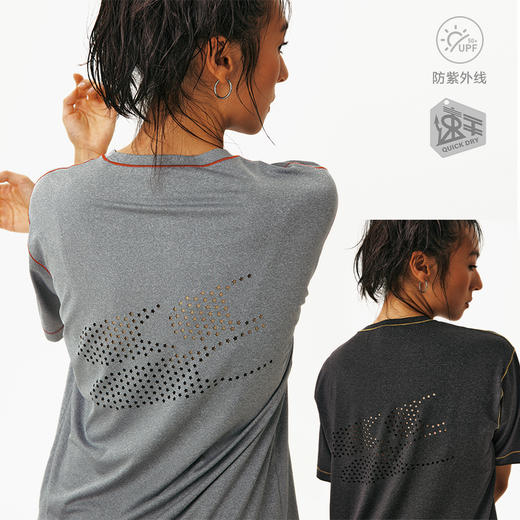 CryingCenter 星星logo镭射冲孔撞色运动速干短袖 哭喊中心 商品图2