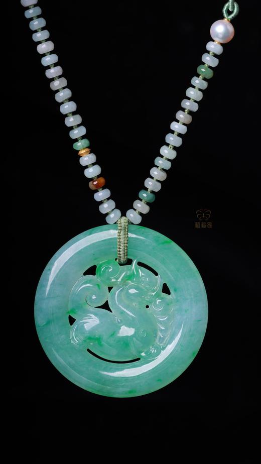 【龙行天下】翡翠螭龙牌翡翠尾GZ2505230 商品图6