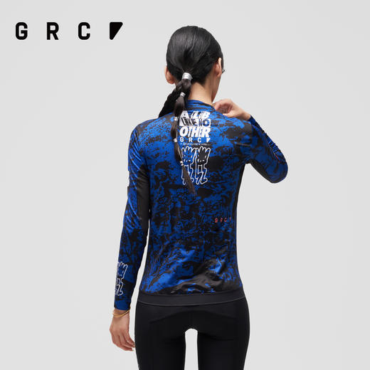 GRC骑行服长袖男女春夏新款KAS联名速干透气公路车自行车上衣 商品图2
