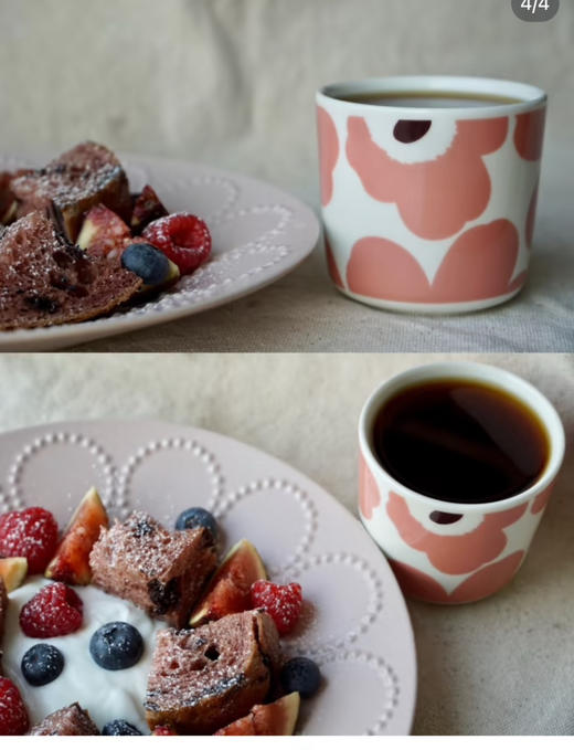 芬兰Marimekk*o限定手握杯马克杯对杯2个052710 商品图9