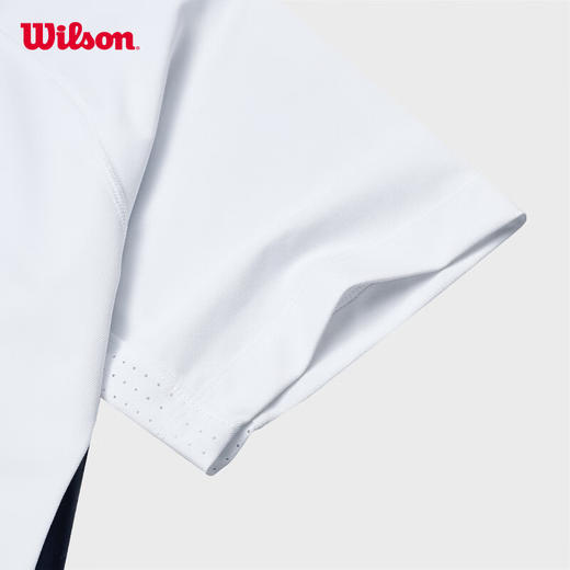 威尔胜（Wilson）夏季新款男士PLAYER凉感吸湿速干防晒训练T恤 WM20057512 商品图5