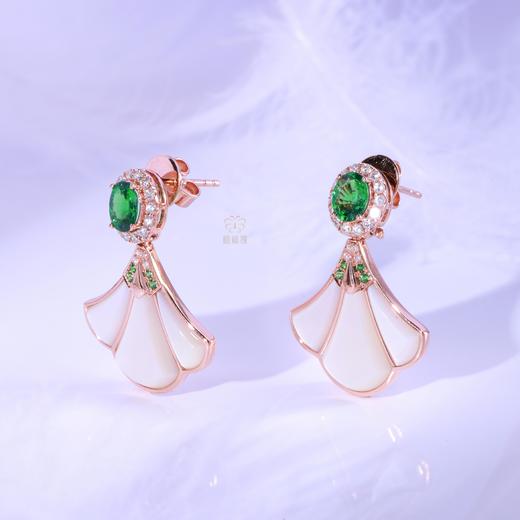 【舞动人生】小裙摆沙弗莱耳坠 CB12504010 商品图1