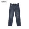 【新品上新】HX 夏季水洗直筒牛仔长裤合体Y201520003101 商品缩略图0