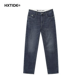【新品上新】HX 夏季水洗直筒牛仔长裤合体Y201520003101