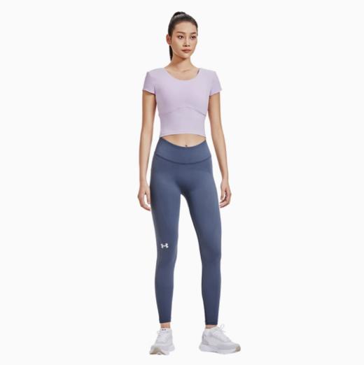 【双12抄底福利一口价】【如无库存，将做退款】安德玛UA  Meridian女子 修身训练健身跑步运动速干短袖1379156-543 商品图2