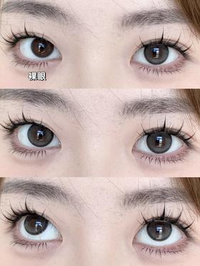 annakelly月抛美瞳 乌龙沙冰 14.0mm