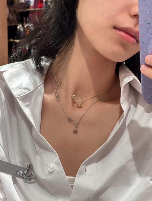 西太后 超有设计感的别针立体星球项链（XJ） 商品图4