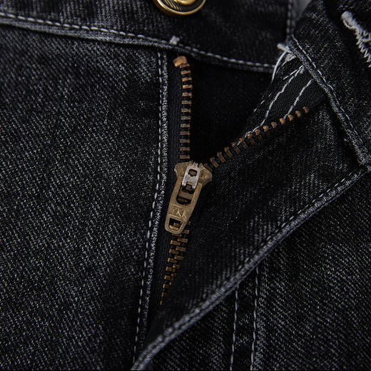 【新品上新】HX 夏季水洗牛仔九分裤修身Y210520002101 商品图5