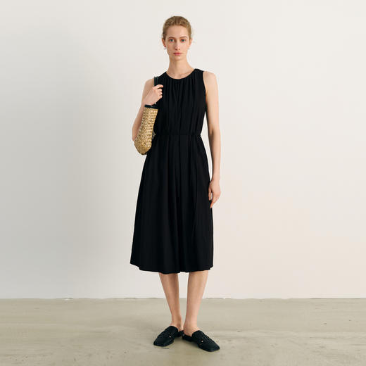 【商场同款】麦檬爽滑舒适冰丝无袖连衣裙5F4191942-2 商品图1