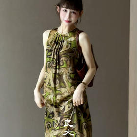 【预售7天】良木礼香云纱连衣裙（6059）