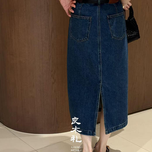 【预售7天】良木礼牛仔裙（腰带）（2766） 商品图2