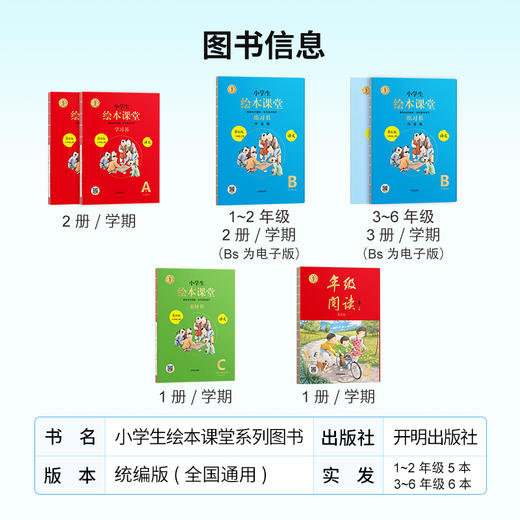 绘本课堂 套装 小学生绘本课堂 2025年秋季 商品图2