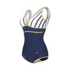 【3F】安莉芳条纹海军风女士连体泳衣ES00264 深蓝色 商品缩略图3