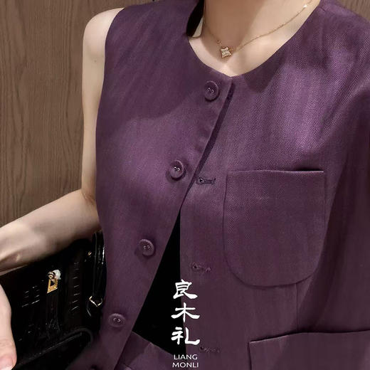 【预售7天】良木礼亚麻套装（2E025） 商品图3