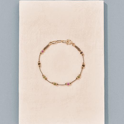 订购8周到｜Tityaravy-Lotuse-莲花 黝帘石 手链［法国设计师］ 商品图0