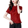 TZW-新款桑蚕丝真丝龟纹套装 商品缩略图4
