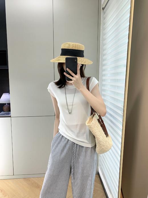 🔥「小飞袖的减法美学」意大利进口莱赛尔天丝  ▫5°微翘飞袖｜藏住手臂肉感 抬手都是纸片人线条 ❗ 商品图3