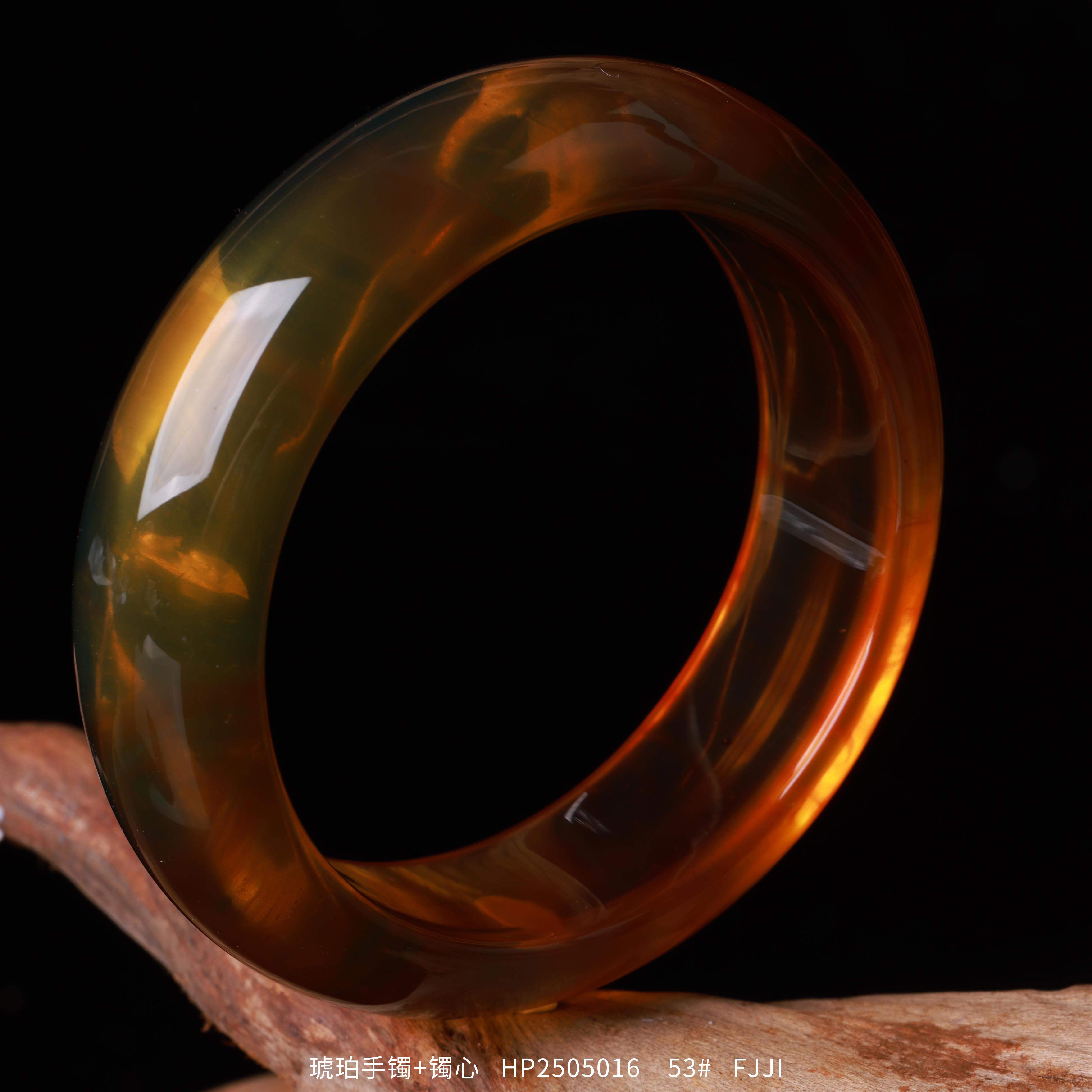 【温暖时光】琥珀手镯+镯心- HP2505016
