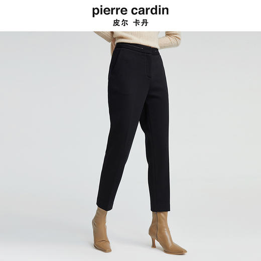 [皮尔卡丹女装]西裤秋冬高级感职业通勤修身西裤 商品图4