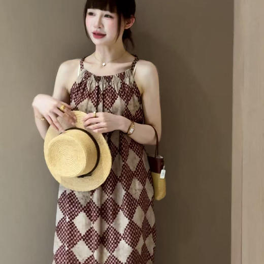 【预售7天】良木礼铜氨人丝连衣裙（6051） 商品图2