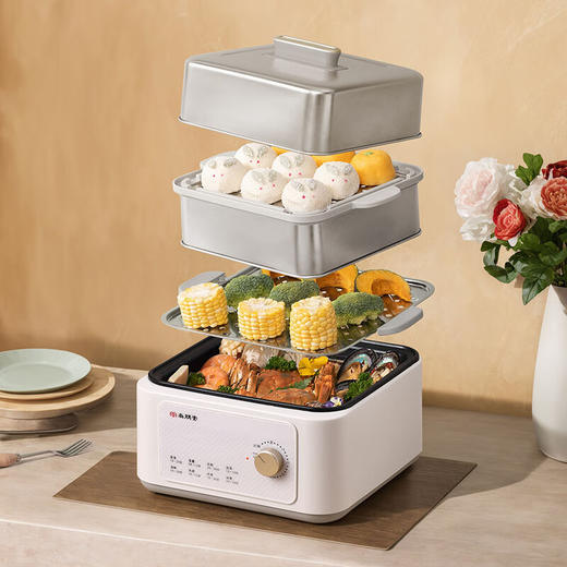 
【多样屋专柜】尚朋堂多功能电蒸锅12L 商品图1