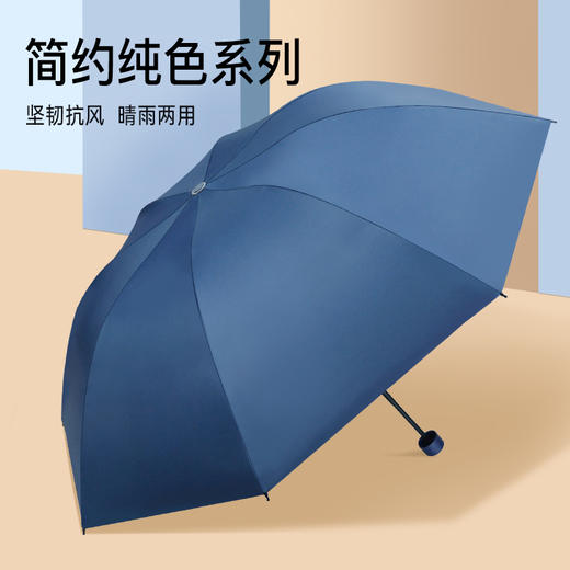 红叶三折PG黑胶伞D2788 商品图5