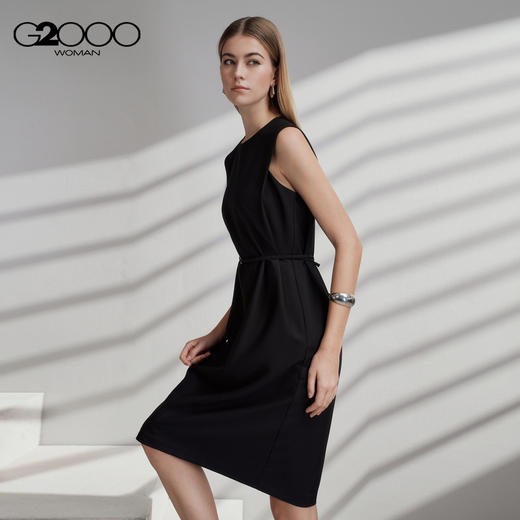G2000女装SS25【垂感/易打理】休闲百搭半身裙51261662 商品图0