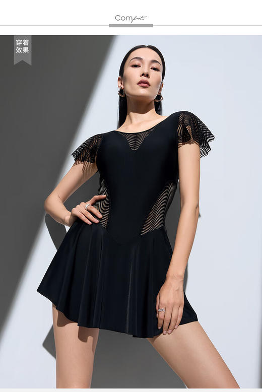 【3F】Comfit连体泳衣修身显瘦CS00021 商品图7