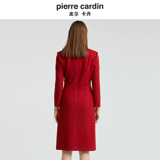 [皮尔卡丹女装]品牌新款时尚轻礼服刺绣连衣裙 商品图2