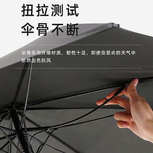 红叶直杆自开纤维PG碰姿伞1843F 商品图2