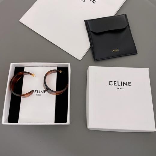 赛琳凯旋门棕色半弯耳环（XJ） 商品图9